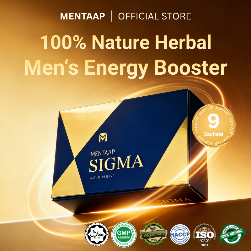 MENTAAP SIGMA MENS VITALITY BOOSTER - KKM & NPRA & HALAL APPROVED