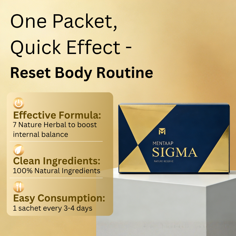 MENTAAP SIGMA MENS VITALITY BOOSTER - KKM & NPRA & HALAL APPROVED
