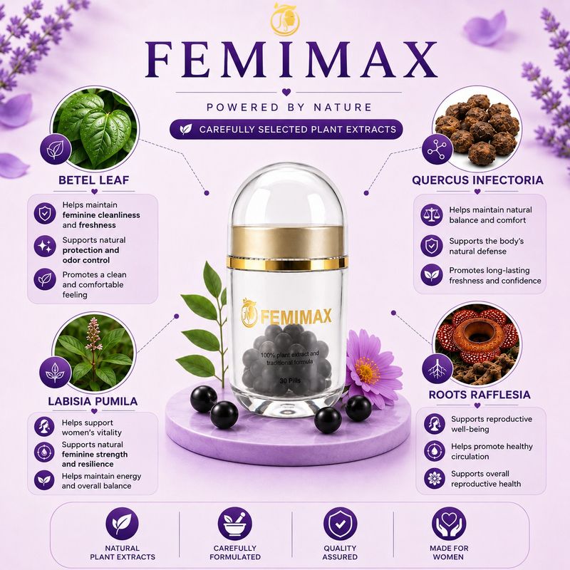 Akero FEMIMAX Betel Leaves and Kacip Fatimah herbal pills