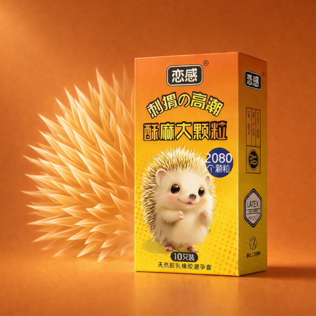 【10 pcs】LG Hedgehog Edition Intense Stimulation Mens Condom