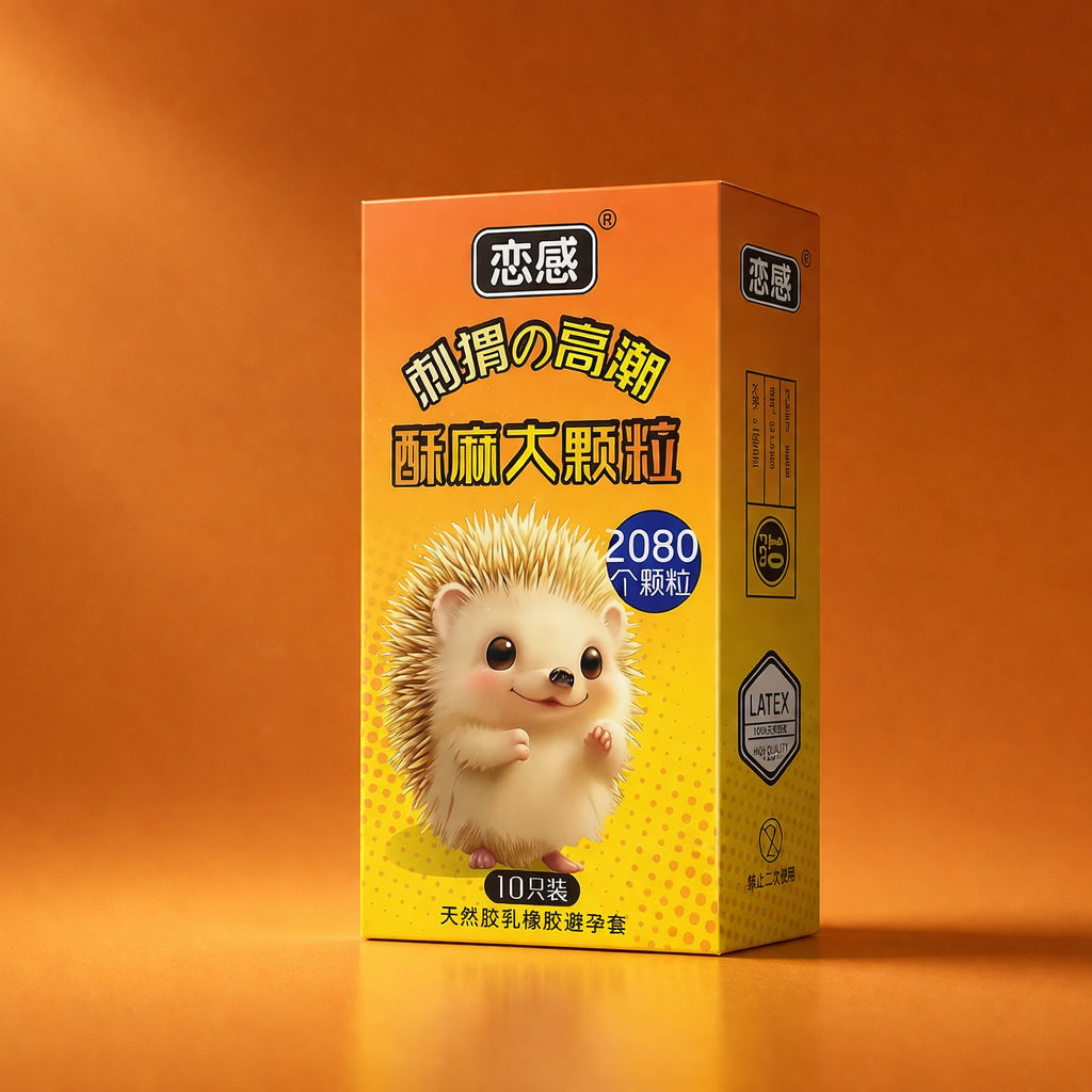 【10 pcs】LG Hedgehog Edition Intense Stimulation Mens Condom