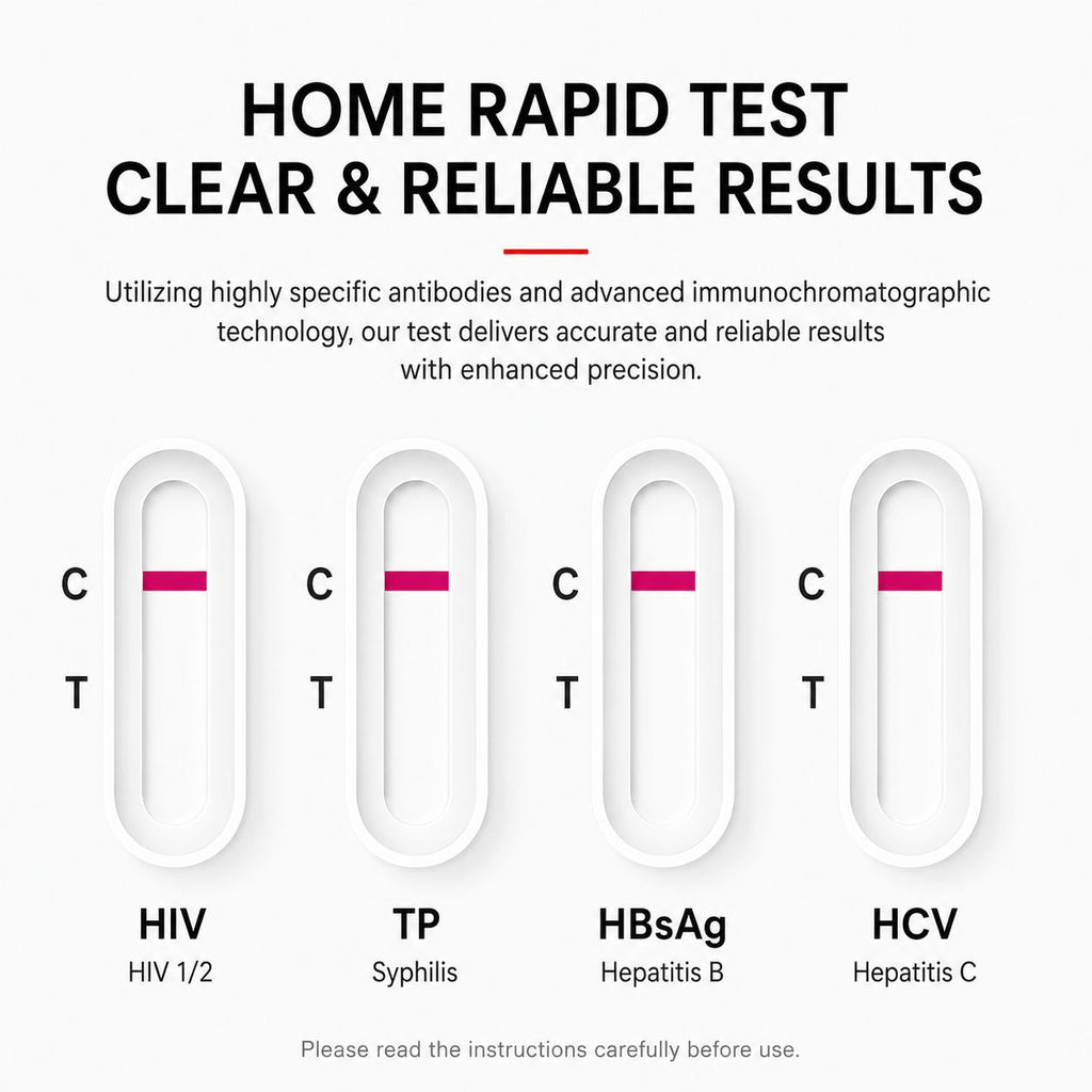 Aipupoct 4-in-1 Rapid Blood Test Kit