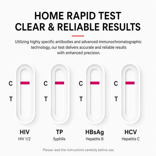 Aipupoct 4-in-1 Rapid Blood Test Kit